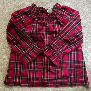 Crew cuts holiday top, Girls size 8